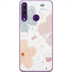 Mobilcover til Huawei Y6p med Blomster motiv