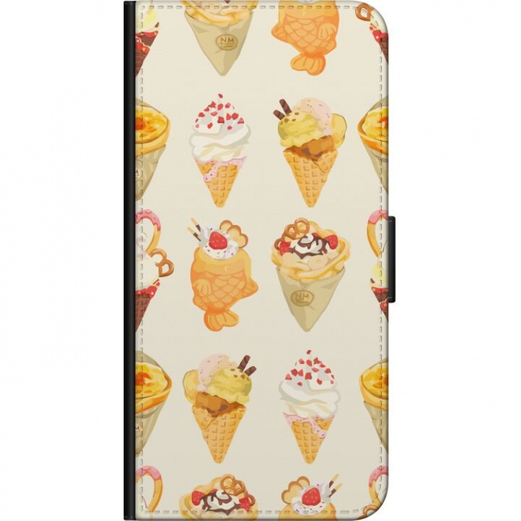 Tegnebogsetui til Huawei Y6s (2019) med Glasagtigt motiv