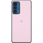 Mobilcover til Motorola Edge 20 Pro med Hjerte motiv
