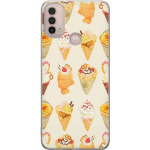 Mobilcover til Motorola Moto E40 med Glasagtigt motiv