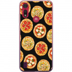Mobilcover til Motorola Moto E6s (2020) med Pizza motiv