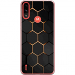 Mobilcover til Motorola Moto E7 Power med Luksuriøst Mønster motiv