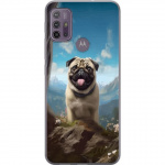 Mobilcover til Motorola Moto G10 med Glad Hund motiv