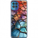 Mobilcover til Motorola Moto G100 med Metallict mønster motiv