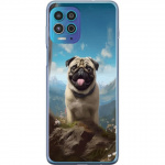 Mobilcover til Motorola Moto G100 med Glad Hund motiv