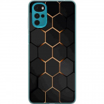 Mobilcover til Motorola Moto G22 med Luksuriøst Mønster motiv