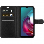 Tegnebogsetui til Motorola Moto G30 med Pizza motiv