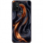 Mobilcover til Motorola Moto G30 med Brandigt silke motiv