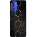 Mobilcover til Motorola Moto G51 5G med Luksuriøst Mønster motiv