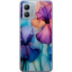 Mobilcover til Motorola Moto G53 med Magiske blomster motiv