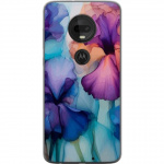 Mobilcover til Motorola Moto G7 med Magiske blomster motiv