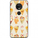 Mobilcover til Motorola Moto G7 med Glasagtigt motiv