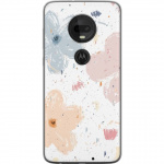 Mobilcover til Motorola Moto G7 med Blomster motiv