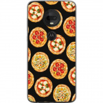 Mobilcover til Motorola Moto G7 med Pizza motiv