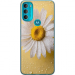 Mobilcover til Motorola Moto G71 5G med Porcelænsblomst motiv