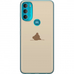 Mobilcover til Motorola Moto G71 5G med Nalle motiv