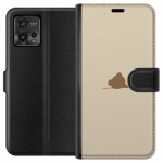 Tegnebogsetui til Motorola Moto G72 med Nalle motiv