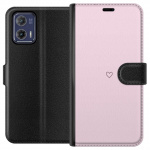 Tegnebogsetui til Motorola Moto G73 med Hjerte motiv