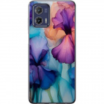 Mobilcover til Motorola Moto G73 med Magiske blomster motiv