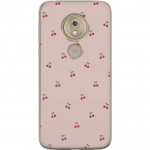 Mobilcover til Motorola Moto G7 Play med Kirsebær motiv