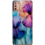 Mobilcover til Motorola Moto G9 Plus med Magiske blomster motiv