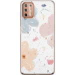 Mobilcover til Motorola Moto G9 Plus med Blomster motiv