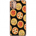 Mobilcover til Motorola Moto G9 Plus med Pizza motiv