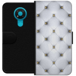 Tegnebogsetui til Nokia 3.4 med Luksuriøst motiv