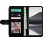 Tegnebogsetui til Nokia 3.4 med Jordbær motiv