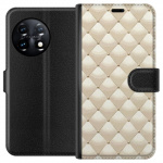 Tegnebogsetui til OnePlus 11 med Guldglans motiv