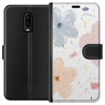 Tegnebogsetui til OnePlus 6T med Blomster motiv