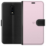 Tegnebogsetui til OnePlus 7 med Hjerte motiv