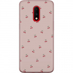 Mobilcover til OnePlus 7 med Kirsebær motiv