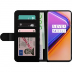 Tegnebogsetui til OnePlus 7 Pro med Guldglans motiv