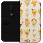 Tegnebogsetui til OnePlus 7T Pro med Glasagtigt motiv