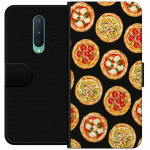 Tegnebogsetui til OnePlus 8 med Pizza motiv