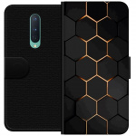 Tegnebogsetui til OnePlus 8 med Luksuriøst Mønster motiv