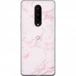 Mobilcover til OnePlus 8 med Rosa Hjerte motiv