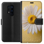 Tegnebogsetui til OnePlus 8 Pro med Porcelænsblomst motiv