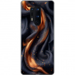 Mobilcover til OnePlus 8 Pro med Brandigt silke motiv