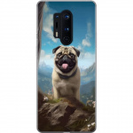Mobilcover til OnePlus 8 Pro med Glad Hund motiv
