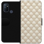 Tegnebogsetui til OnePlus Nord N100 med Guldglans motiv