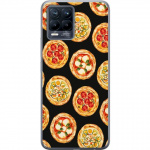 Mobilcover til Realme 8 med Pizza motiv