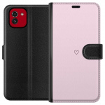 Tegnebogsetui til Samsung Galaxy A03 med Hjerte motiv
