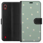 Tegnebogsetui til Samsung Galaxy A10 med Præstekrave motiv