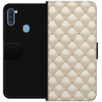 Tegnebogsetui til Samsung Galaxy A11 med Guldglans motiv