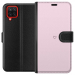 Tegnebogsetui til Samsung Galaxy A12 med Hjerte motiv