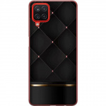 Mobilcover til Samsung Galaxy A12 med Luksuslinje motiv