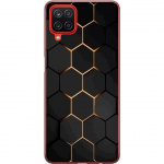 Mobilcover til Samsung Galaxy A12 med Luksuriøst Mønster motiv