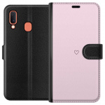 Tegnebogsetui til Samsung Galaxy A20e med Hjerte motiv